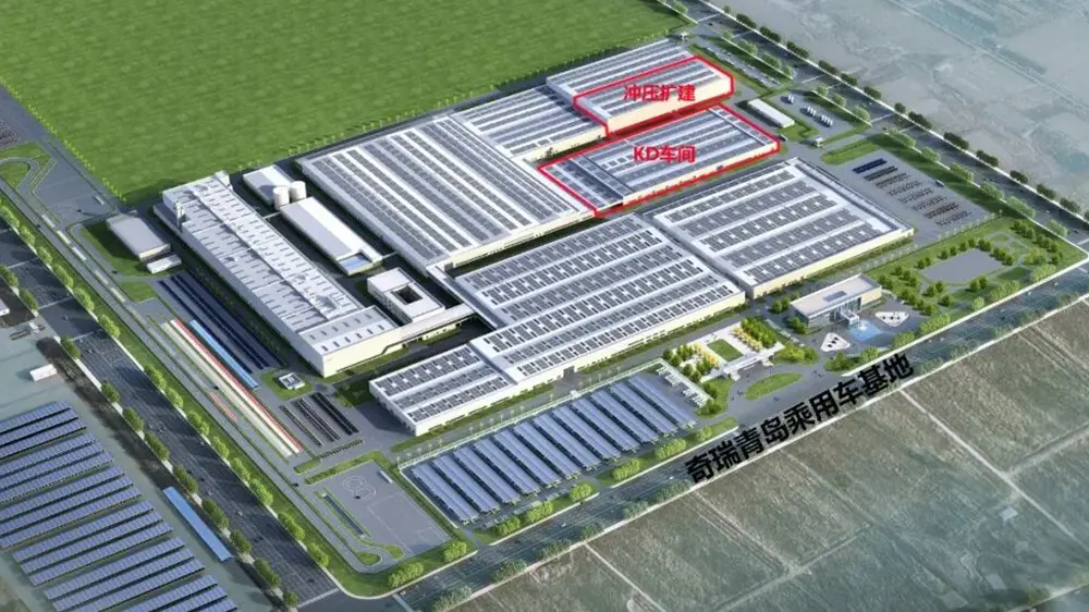 Proiectul de construcție a atelierului de producție Chery KD pe grinda, EIHE a realizat proiectul de construcție a bazei Chery Automobile Qingdao a câștigat oferta „trei titluri consecutive”.