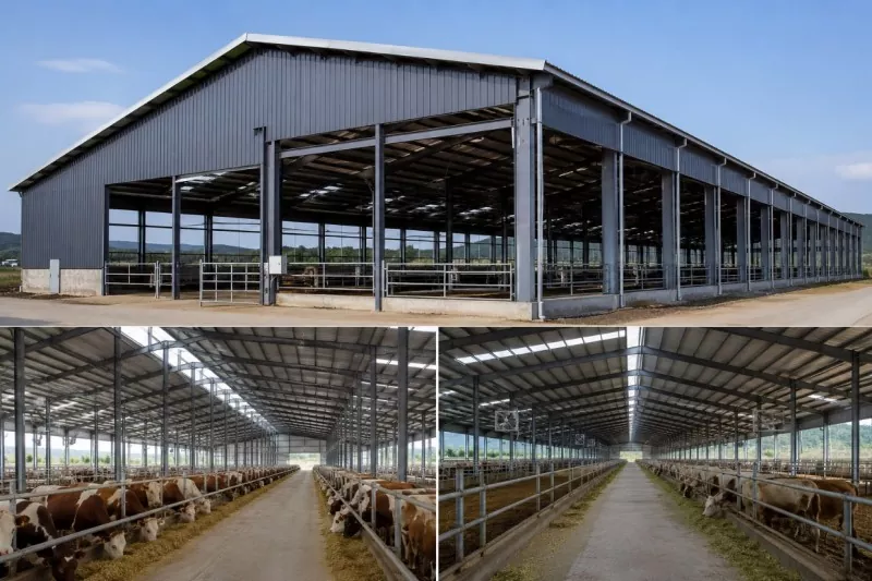 De ce mai mulți investitori aleg construcția fermelor de vite cu cadru de oțel?