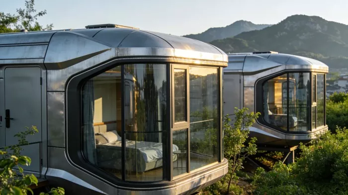 De ce sunt prefabricate Space Capsule Home cea mai bună alegere pentru campingurile în aer liber?