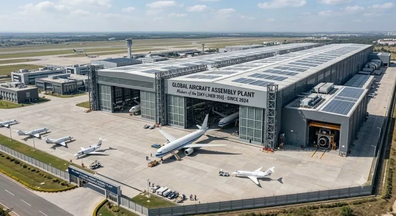 Cum poate un atelier de construcție de avioane cu structură de oțel să-și reducă consumul de energie operațional?