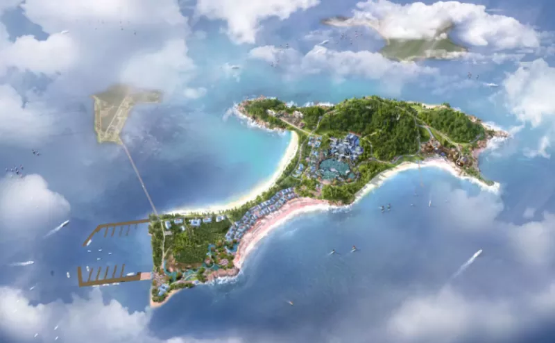 Structură de oțel EIHE: clădirea Palatului Dongyou la Yantai Kongtong Wonderland
