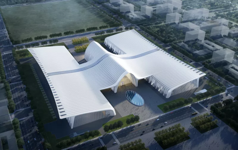 Livrare de structură de oțel EHSS pentru aeroporturi și stații