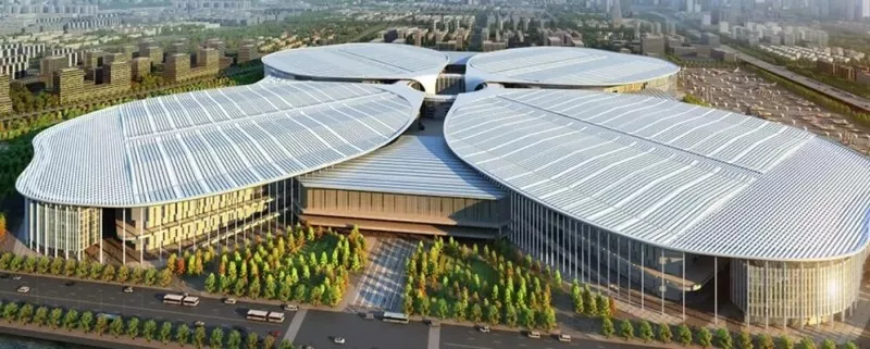 Constructii metalice grele din sala de expozitii