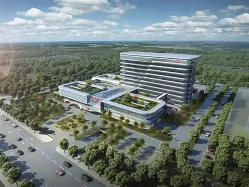 Spitalul general cu structură de oțel înaltă