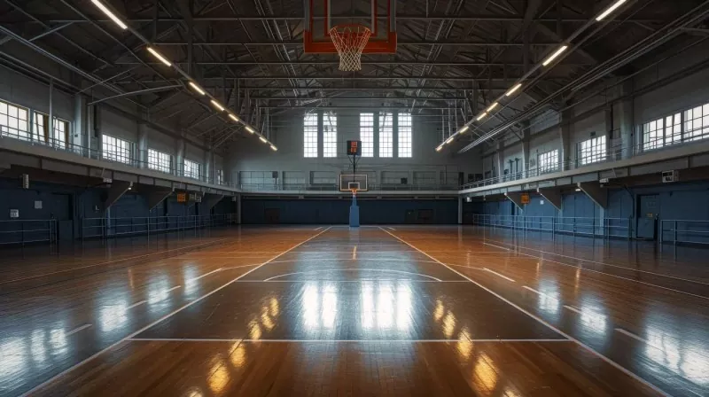 Arenă de baschet de interior Construcție din oțel