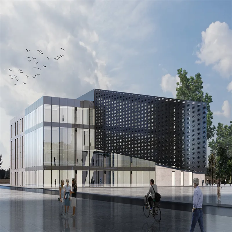Sala de expoziții ușoare Construcții din oțel