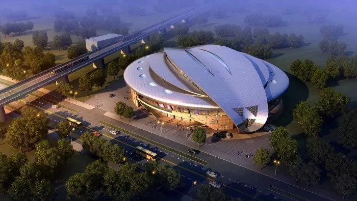 Stadion de oțel în formă specială ușoară