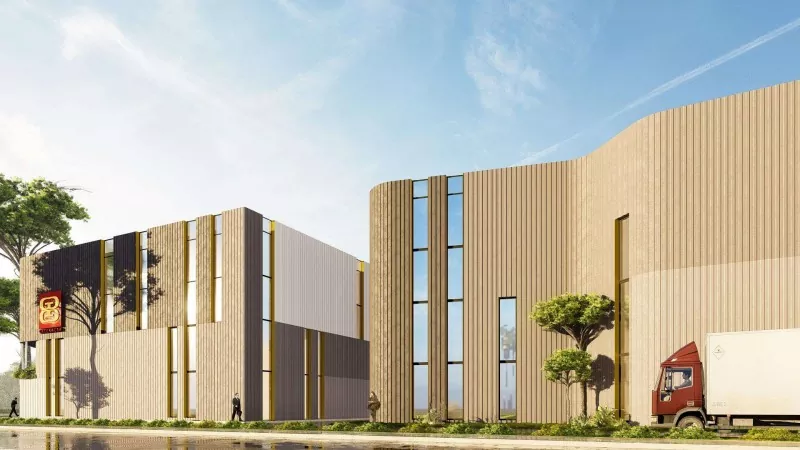 Atelier industrial de construcții din oțel multistrat