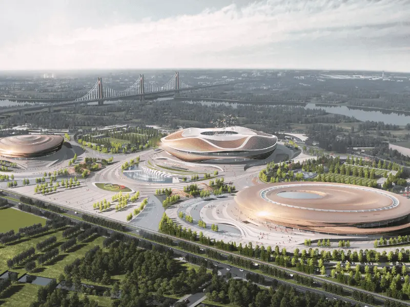 Stadion multifuncțional cu structură de oțel