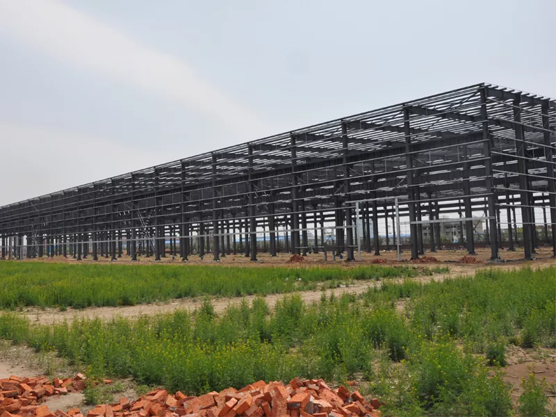 Clădire prefabricată de depozit de metal din oțel