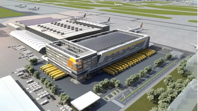 Terminal de oțel asamblat rapid construit