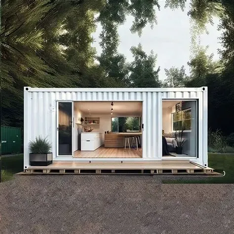Construcție standard din oțel pentru case de containere