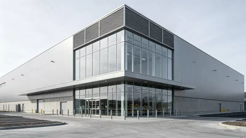 Depozit cu cadru de oțel Supermarket