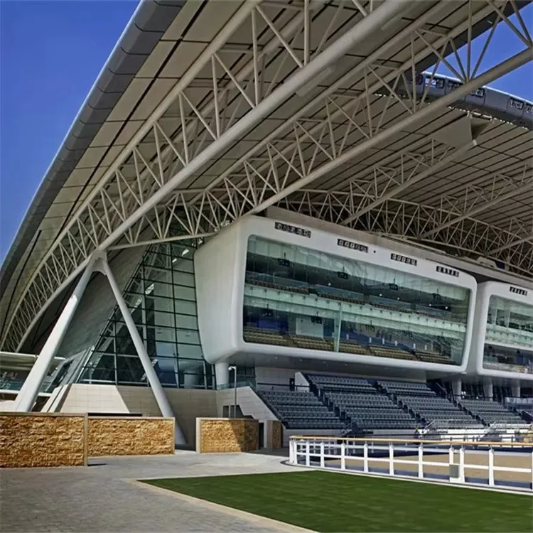 Stadionul adoptat cu țevi de oțel