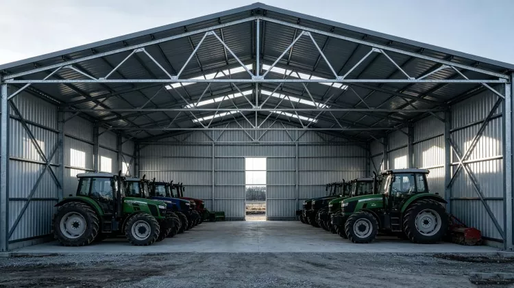 Structura metalica Masini agricole Constructii depozite