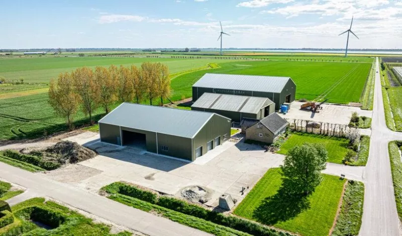Structură de oțel Construcție Uzina de Prelucrare Agricolă
