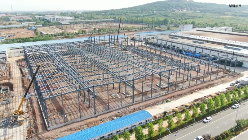 Structură de oțel Depozitare Chimică Construcție Depozit