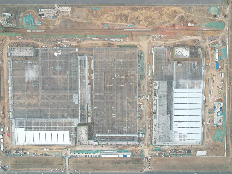 Construcție Depozit Structură Oțel